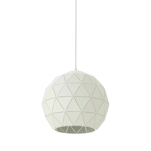 Premier Housewares Mateo XS White Pendant Light