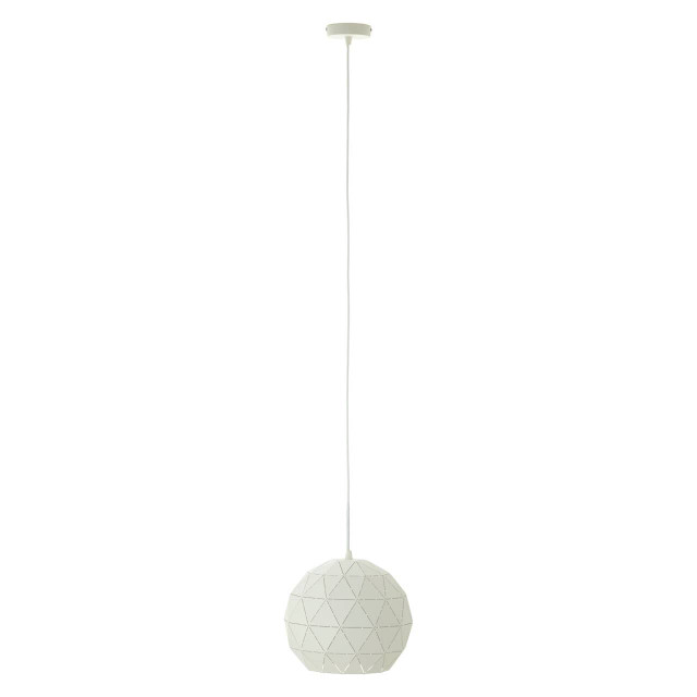 premier housewares Mateo XS White Pendant Light