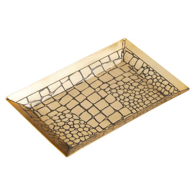 premier housewares Meko Croc Pattern Trinket Dish