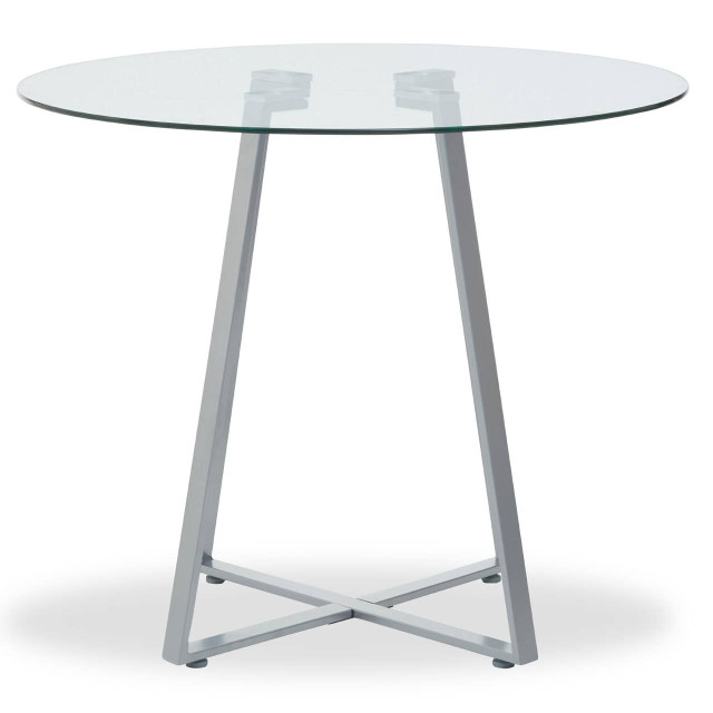 premier housewares Metropolitan Glass Dining Table