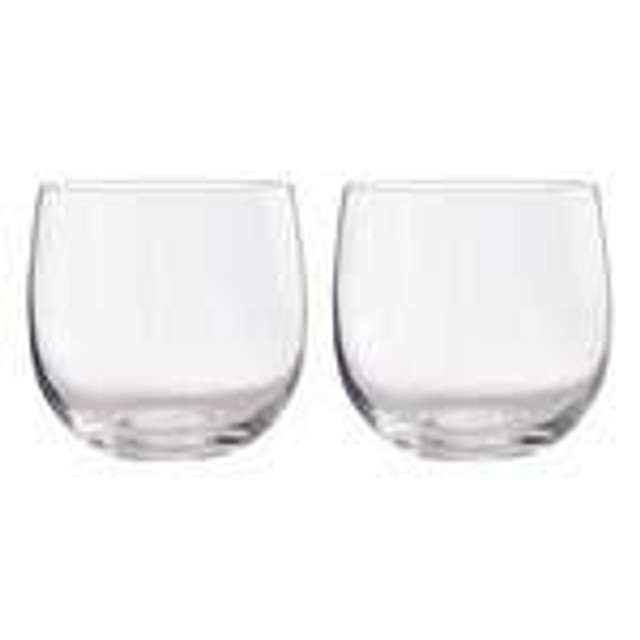 Premier Housewares Mila Set Of 2 Glass Tumblers