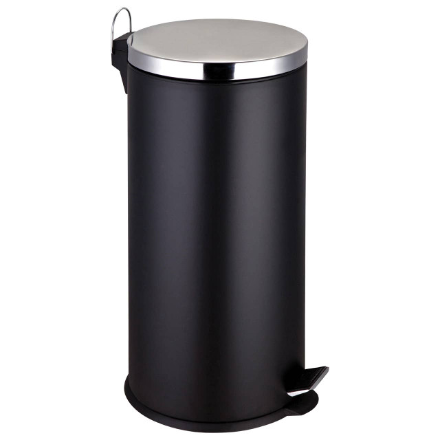premier housewares Miller Black 30 Litre Pedal Bin