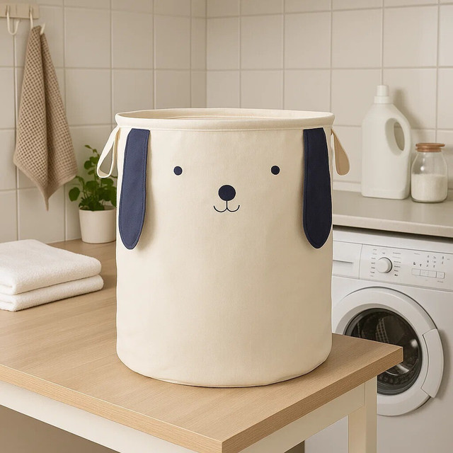 Premier Housewares Mimo Dog Face Laundry Bag