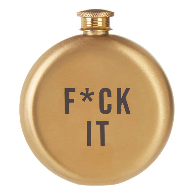 premier housewares Mimo F*Ck It Hip Flask