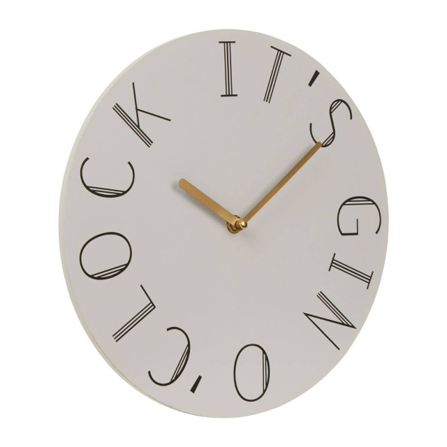 Premier Housewares Mimo Gin Clock
