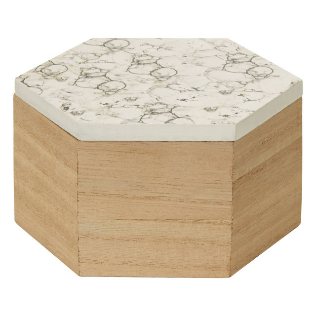 Premier Housewares Mimo Hexagonal Trinket Box