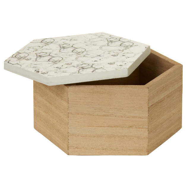 Premier Housewares Mimo Hexagonal Trinket Box