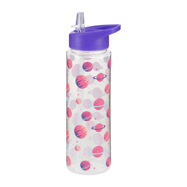Premier Housewares Mimo Purple Space Water Bottle