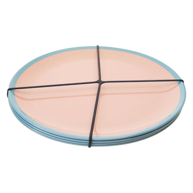 premier housewares Mimo Set Of 4 Melamine Plates