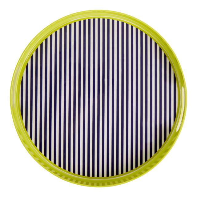 Premier Housewares Mimo Stripe Tray With Handles