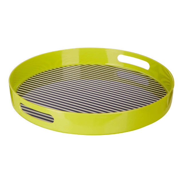 premier housewares Mimo Stripe Tray With Handles