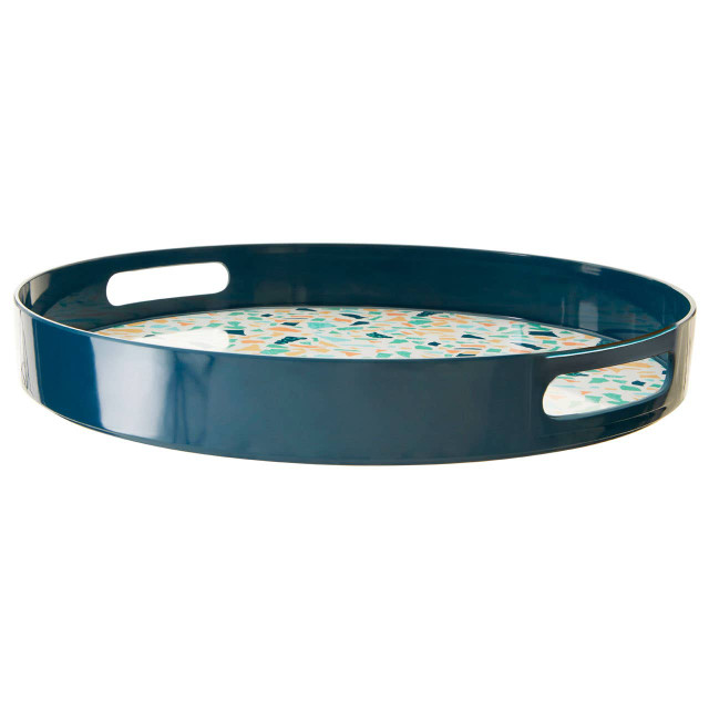 Premier Housewares Mimo Terrazzo Round Tray