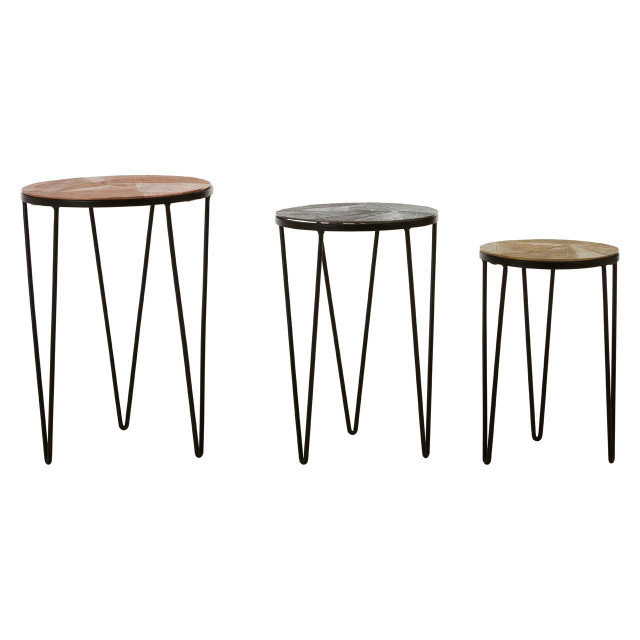 premier housewares Mirano Set Of 3 Side Tables
