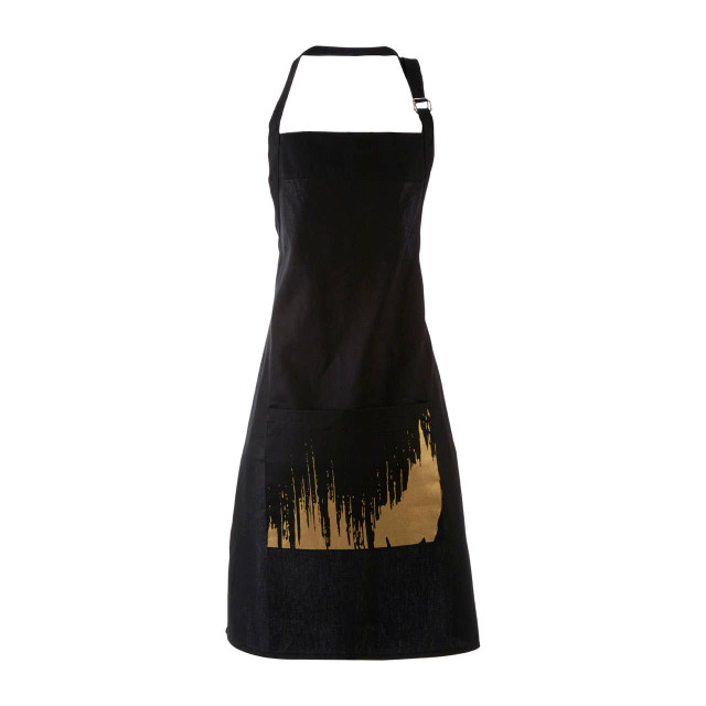 Premier Housewares Modern Retro Black Apron