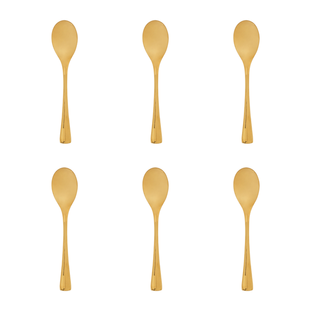 premier housewares Modern Retro Set Of 6 Teaspoons