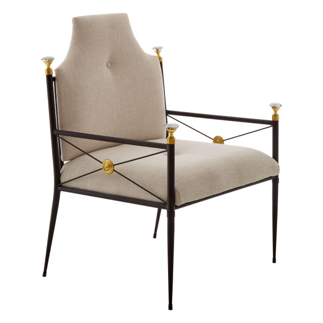 Premier Housewares Monroe High Back Chair