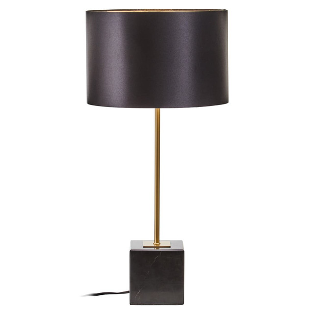 Premier Housewares Murdoch Black Table Lamp