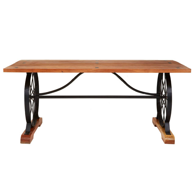 premier housewares Nandri Acacia Wood Dining Table