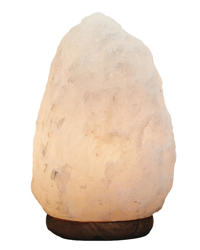 Premier Housewares Nepal White Natural Salt Lamp