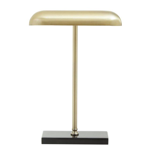 premier housewares Newton Brass Finish Desk Lamp