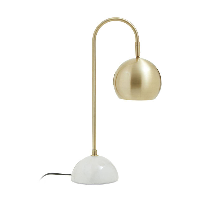 premier housewares Newton Globe Shaped Desk Lamp