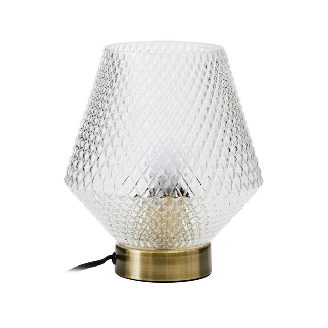 Premier Housewares Noble Clear Glass Table Lamp