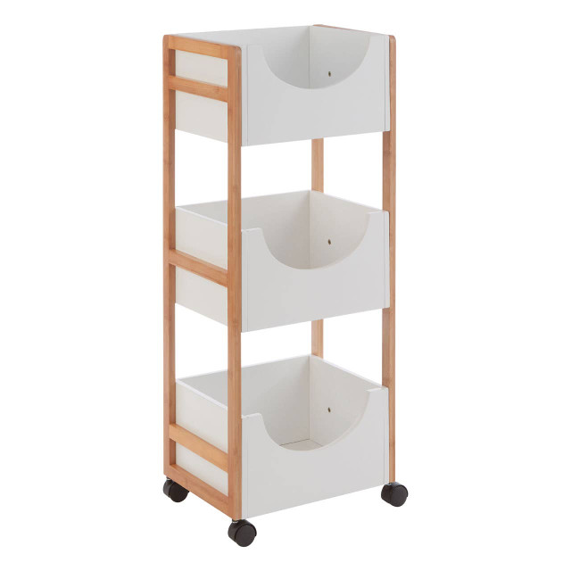 Premier Housewares Nostra 3 Tier Storage Trolley