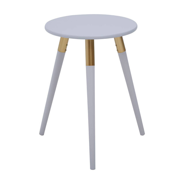 Premier Housewares Nostra Light Grey Side Table