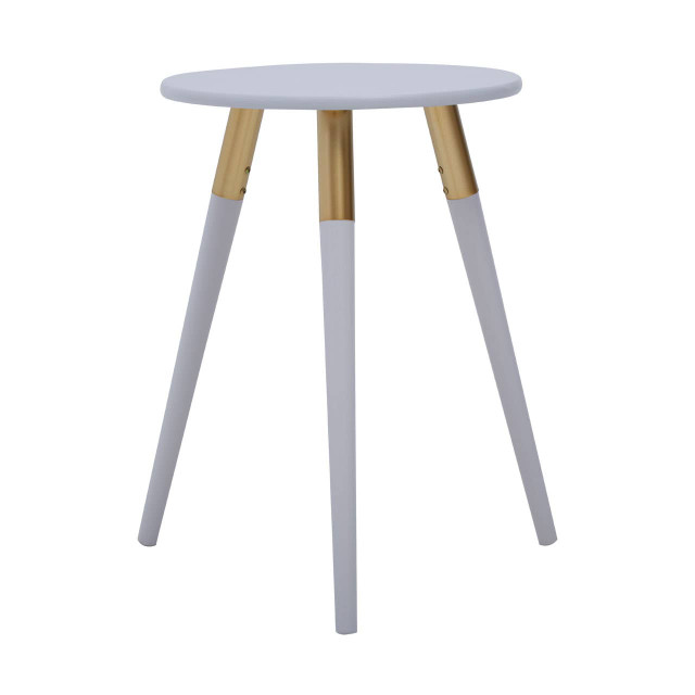 premier housewares Nostra Light Grey Side Table