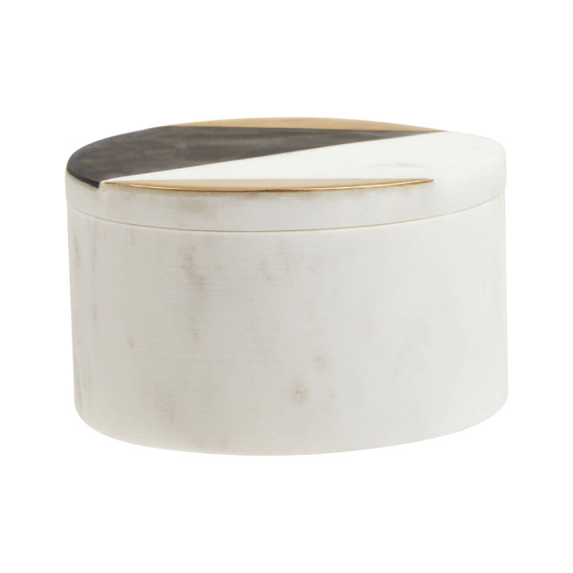premier housewares Omari Round Trinket Box