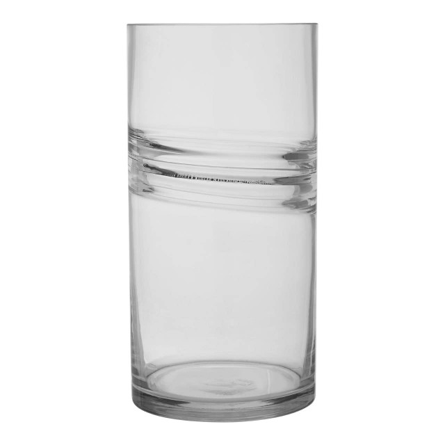 premier housewares Optik Clear Glass Tall Vase