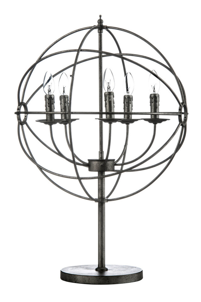 Premier Housewares Orbital 5 Arm Table Lamp
