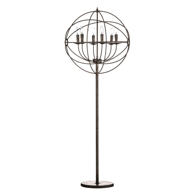 Premier Housewares Orbital 6 Arm Floor Lamp
