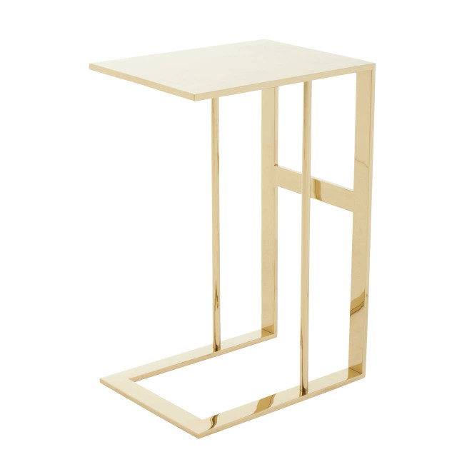 Premier Housewares Oria Gold Side Table