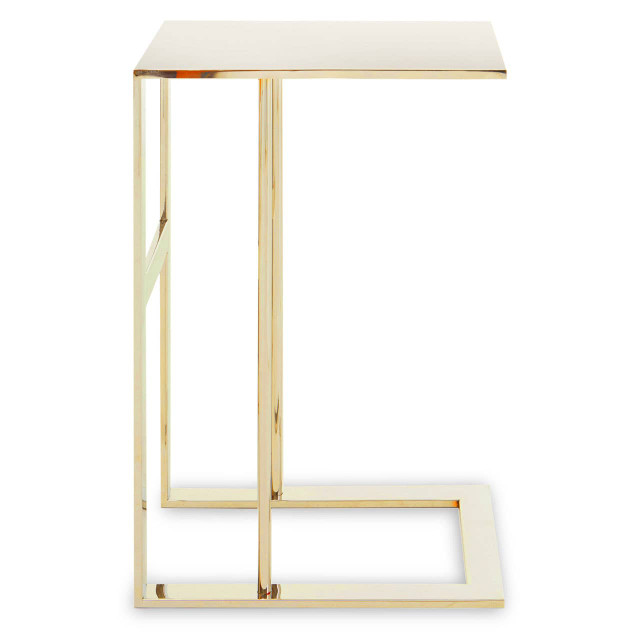 premier housewares Oria Gold Side Table