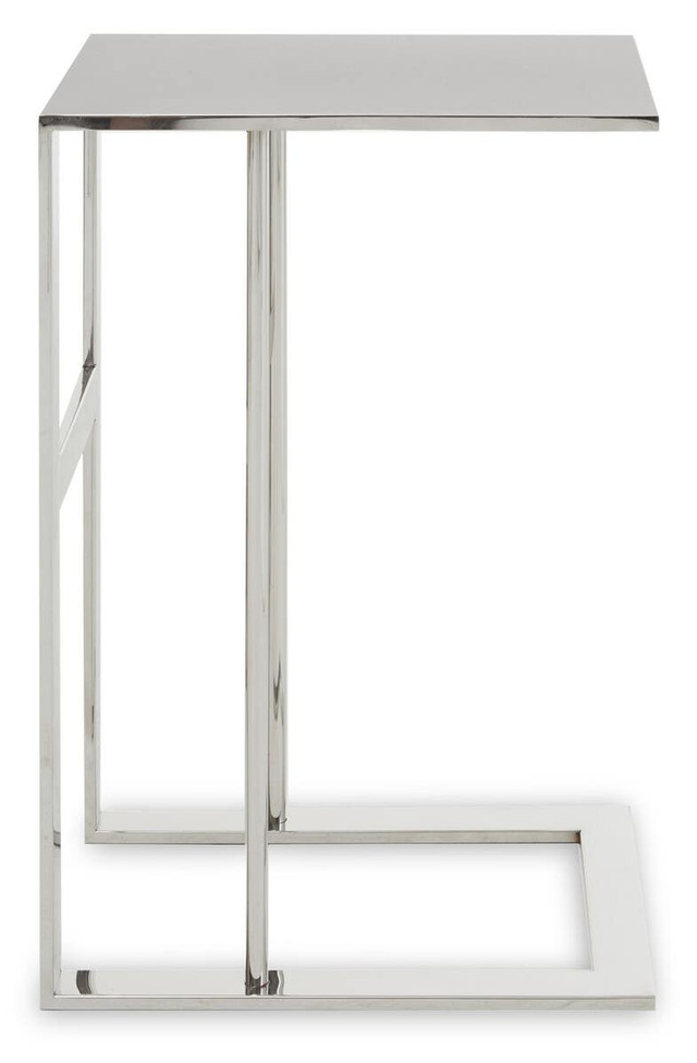 premier housewares Oria Silver Side Table