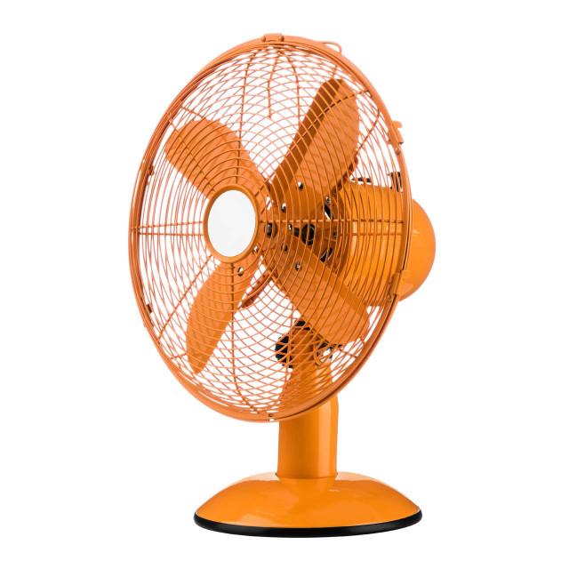 Premier Housewares Oscillating Fan Orange Desk