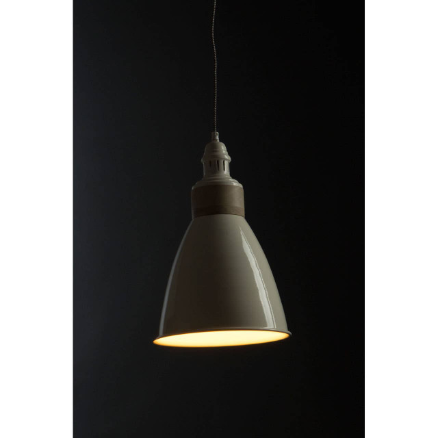 Premier Housewares Oslo White Pendant Light