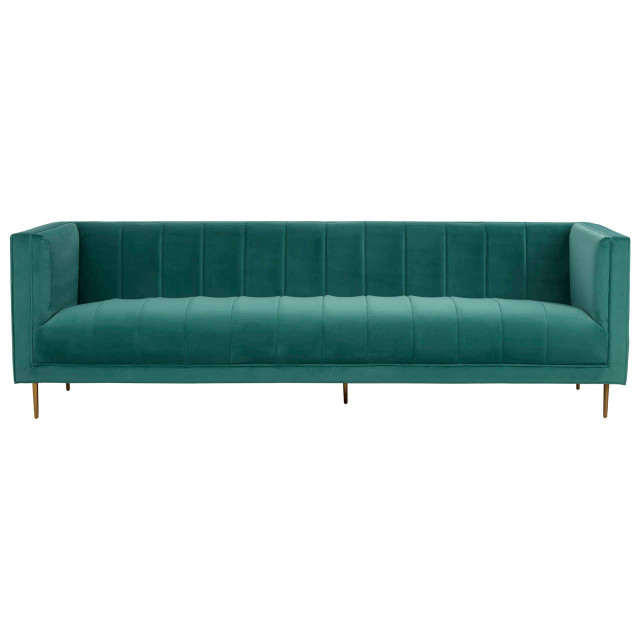 Premier Housewares Otylia 3 Seat Green Sofa