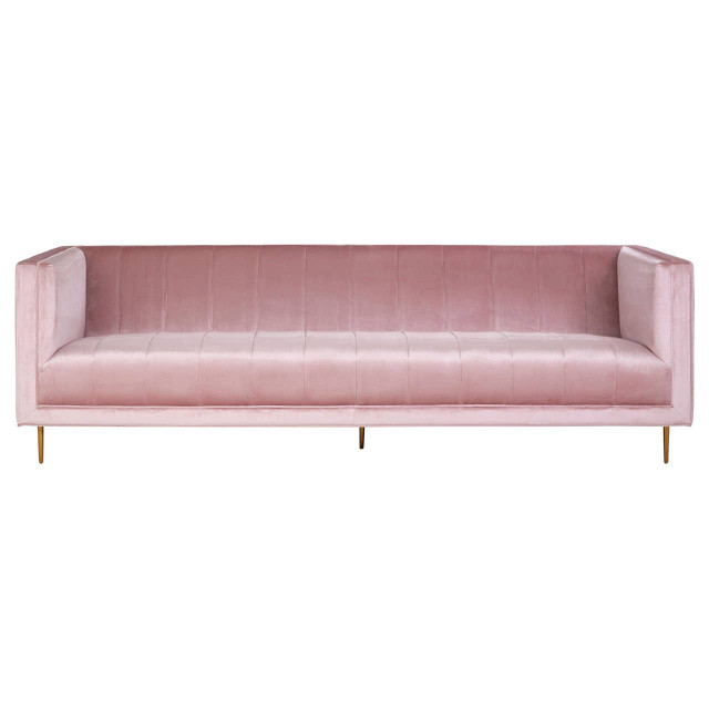 Premier Housewares Otylia 3 Seat Pink Sofa