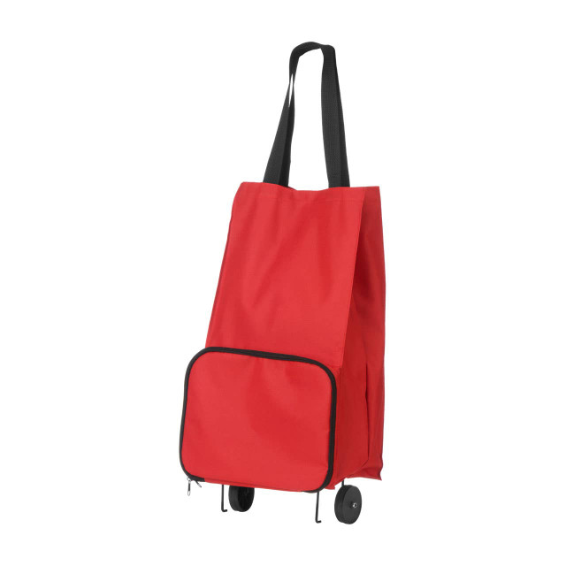 premier housewares Oxford Red Fabric Trolley Bag