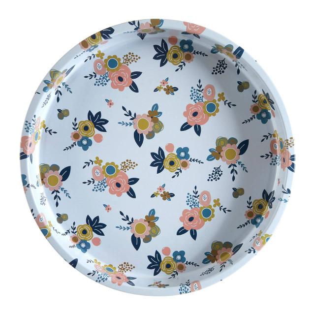Premier Housewares Paice Round Metal Serving Tray