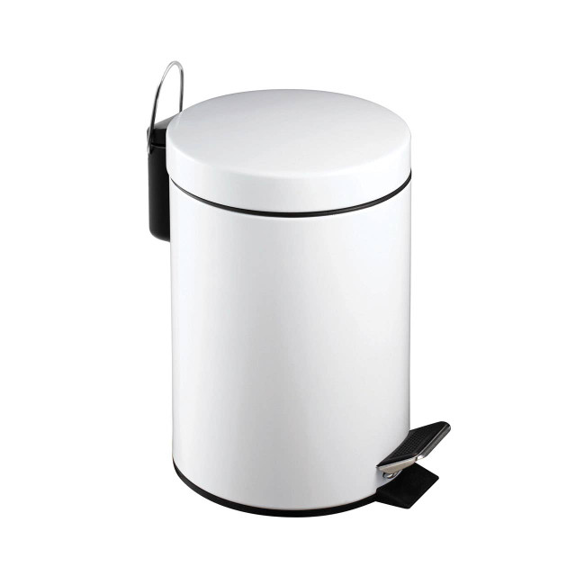 premier housewares Parker White 3 Litre Pedal Bin