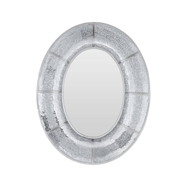 premier housewares Pasadena Wren Oval Wall Mirror