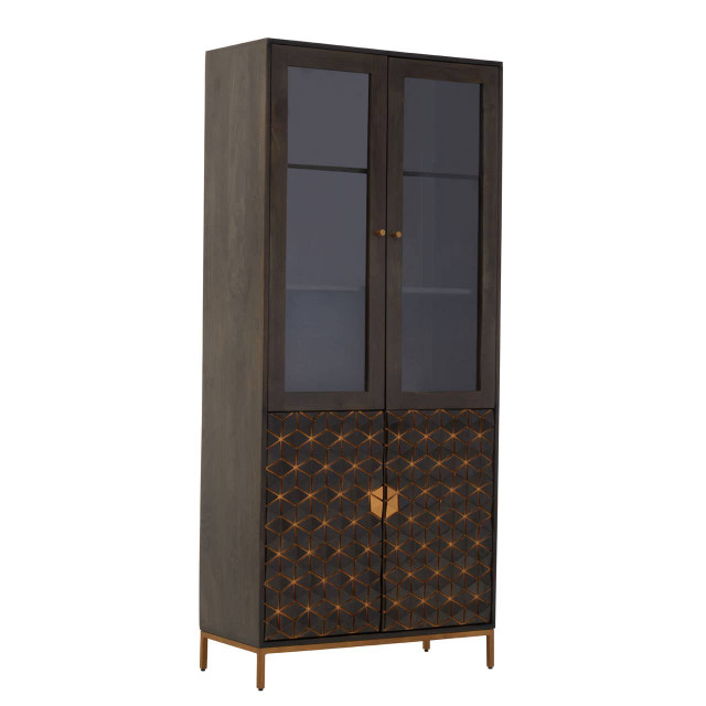 Premier Housewares Patna Grey Cabinet