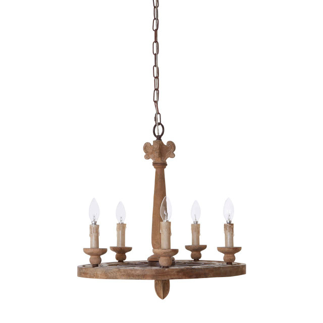 premier housewares Paxton 5 Arm Chandelier