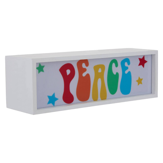 Premier Housewares Peace LED Light Box