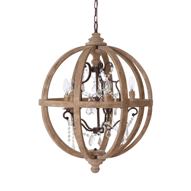 Premier Housewares Pia 5 Arm Chandelier