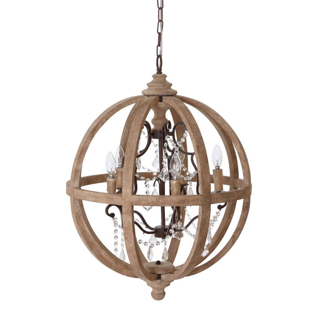 Premier Housewares Pia 5 Arm Chandelier