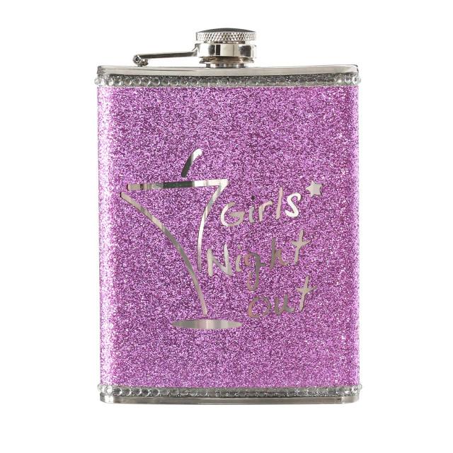 Premier Housewares Pink Girls Night Out Hip Flask